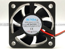 RUNDA 5015 5CM散热风扇 12V 24v 变频器通风机 静音散热设备风扇