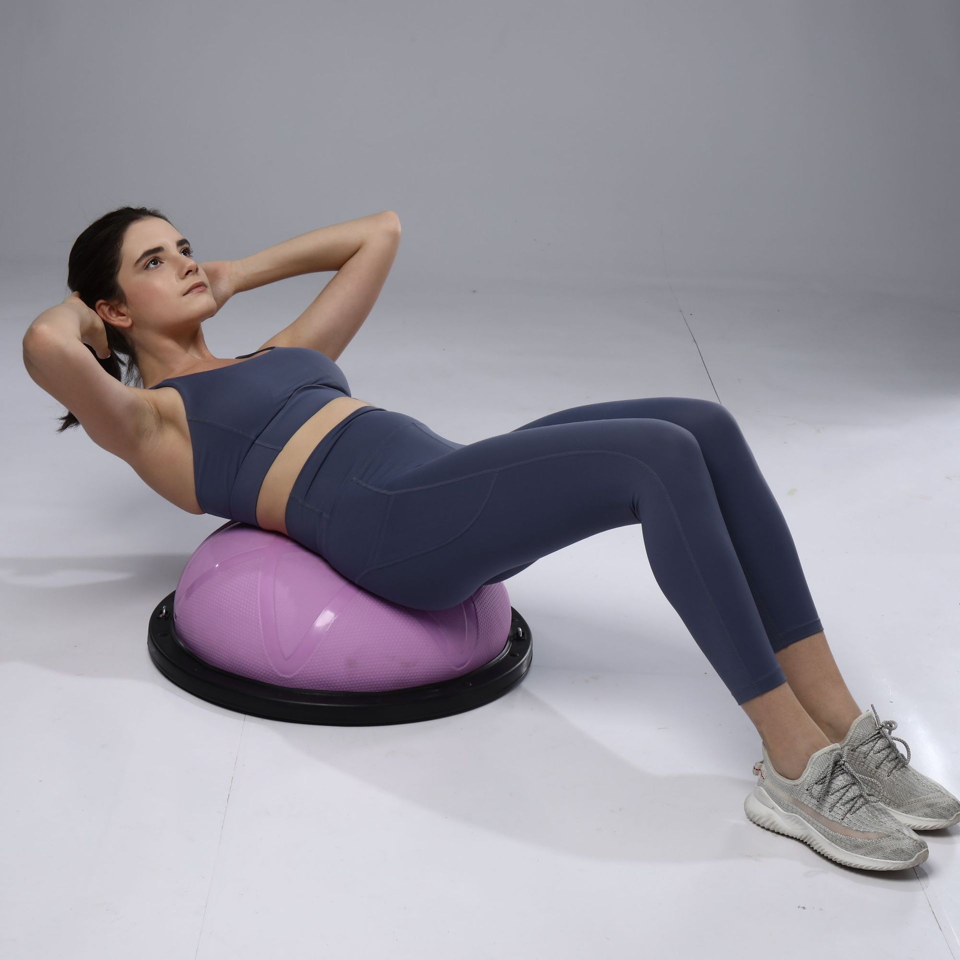 波速球半圆脚踩平衡球训练普拉提加厚防爆瑜伽球健身核心减肥器材