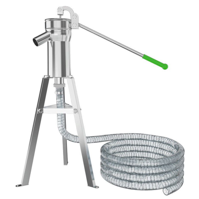 压水井手动手压井水泵压井井头抽水泵取水器农村老式不锈钢摇水泵