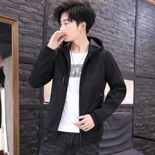 男士外套2022春秋季新款时尚韩版潮流休闲夹克男装棒球服潮款上衣