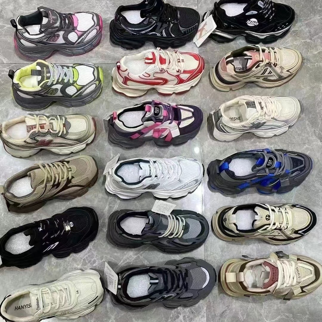 女鞋2024春季新品小白鞋处理批发休闲运动地摊鞋库存尾货杂款单鞋