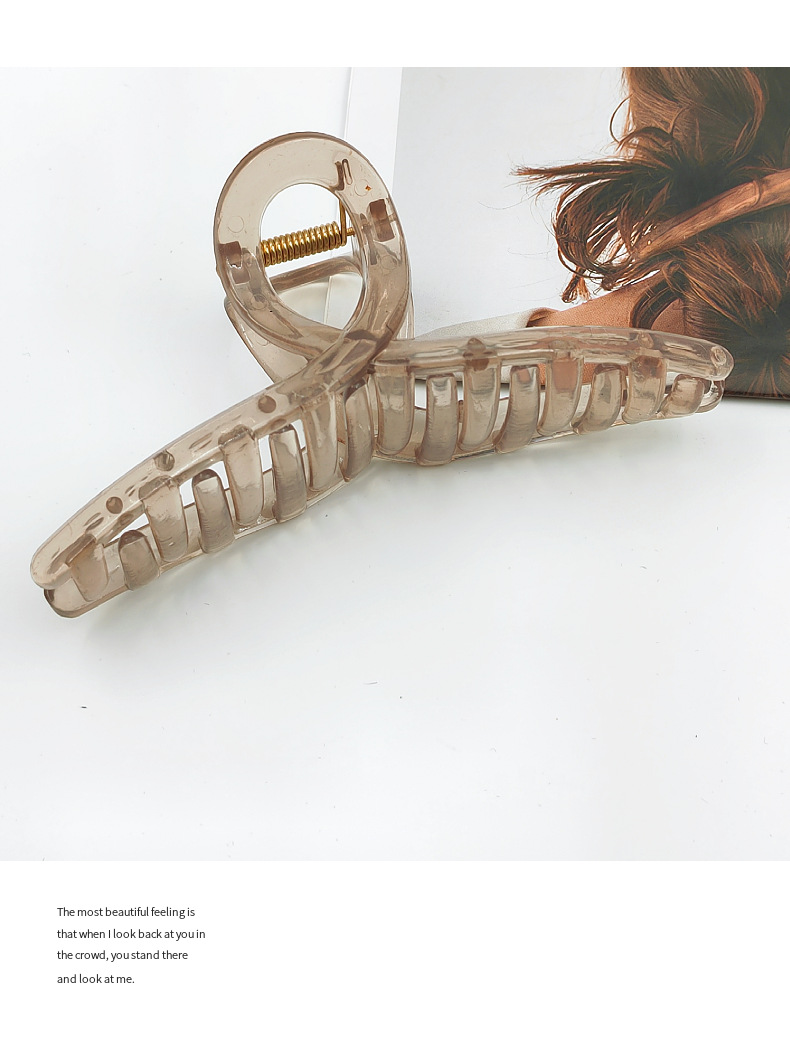 Shark grab-feel hairpin summer new back head updo headwear Internet celebrity bai 掿 pic 7