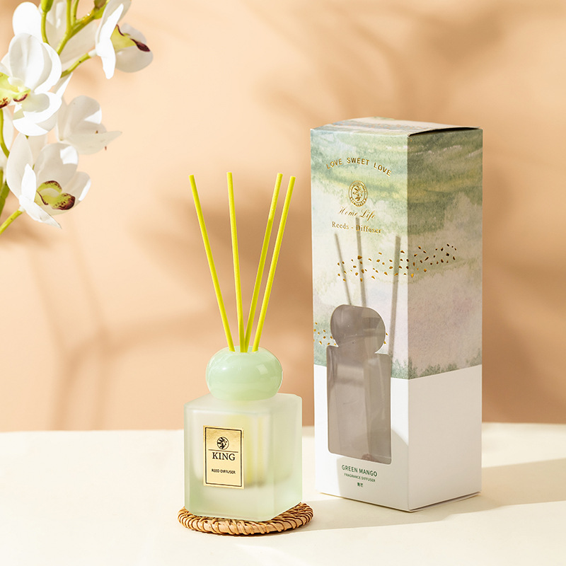 New Fire-Free Reed Diffuser Essential Oil Home Indoor Fragrance Hotel Toilet Deodorant Freshing Agent Aromatherapy 100ml