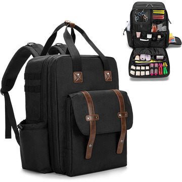 新款热销旅行美发包 理发工具背包美发工具收纳背包 发型师工具包