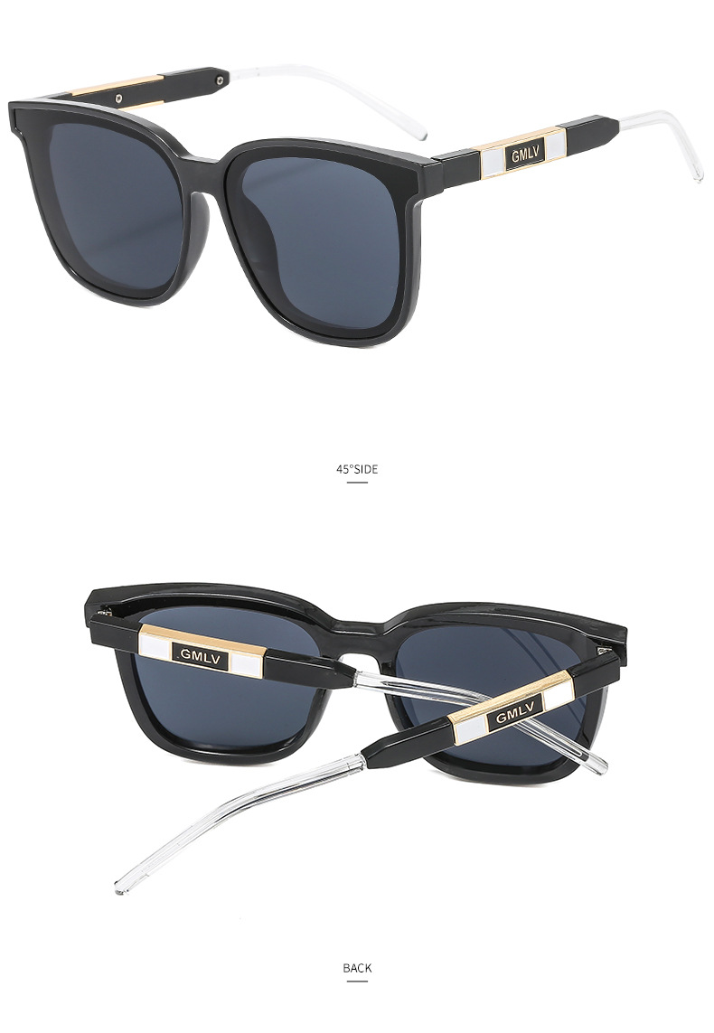 新款韩版gm太阳镜gmkuku时尚素颜街拍墨镜女小红书潮流太阳眼镜