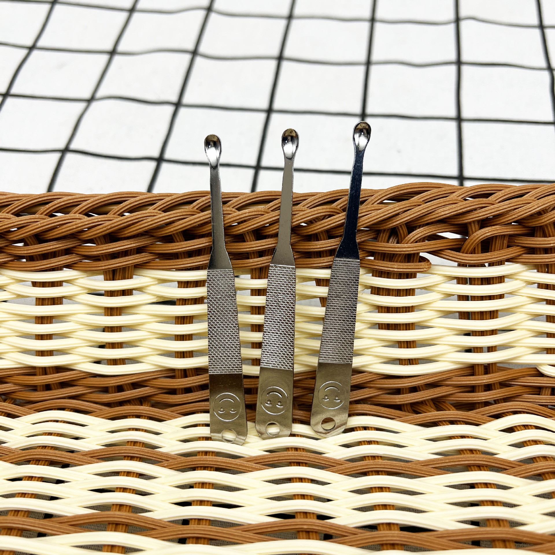 加长加厚耳勺不锈钢挖耳勺洁耳器金属耳挖一元百货饰品批发