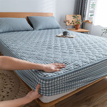 床罩床笠单件加厚夹棉垫保护套防滑防尘单四季1.8米2米亚马逊