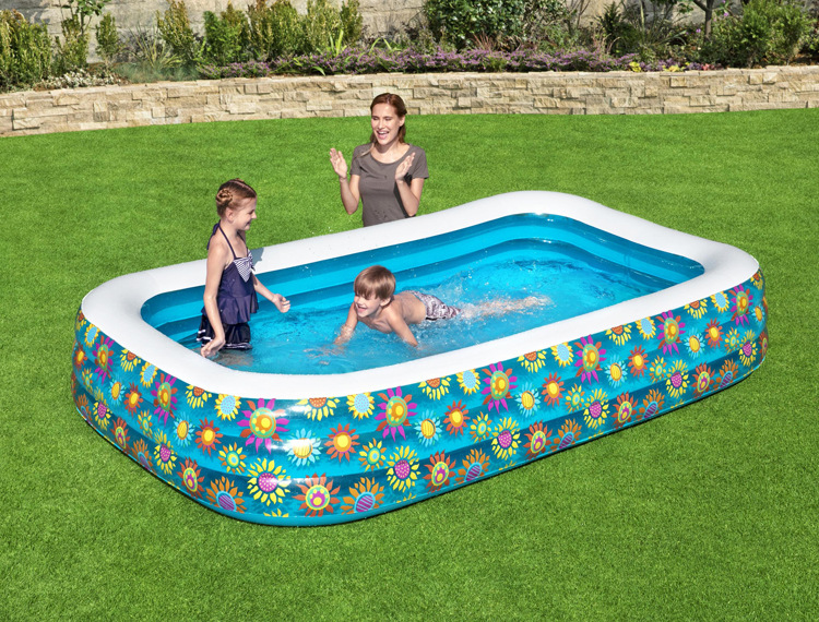 原装正品bestway家庭戏水池充气游泳池儿童海洋球池浴池加厚54121