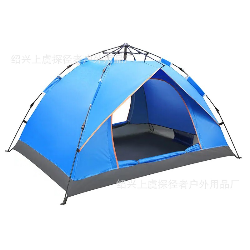 Cloud Mist Automatic Tent Easy-to-Put-up Tent Camping Double Rain-Proof Camping Equipment Fake Double-Layer Tent Factory