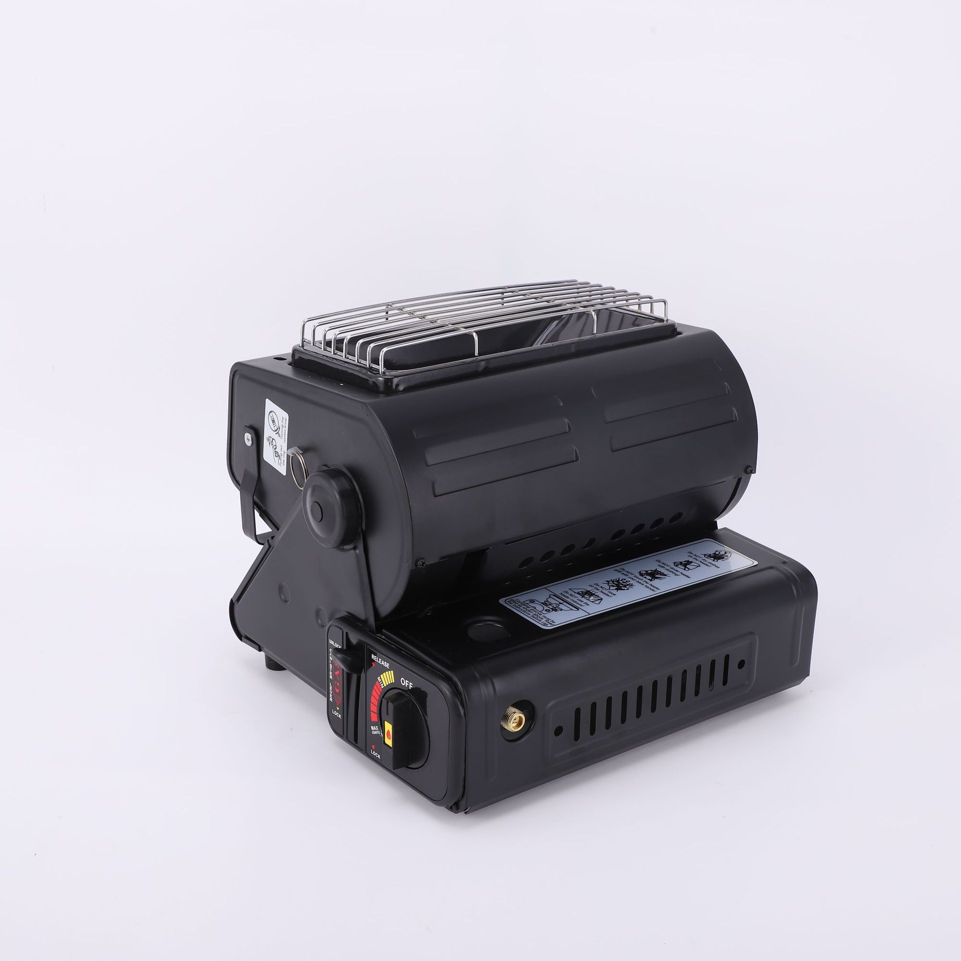 跨境热销便携式户外取暖炉迷你露营帐篷烤火炉液化气冰钓取暖器