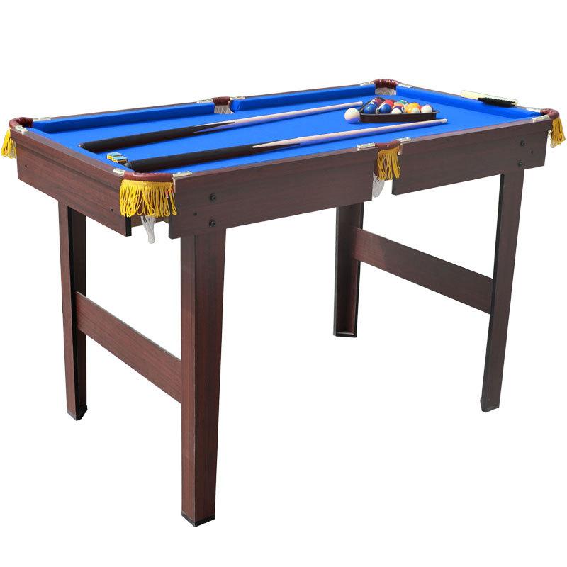 台球桌家用小型儿童英式斯诺克桌球台家用室内折叠美式黑八桌球桌