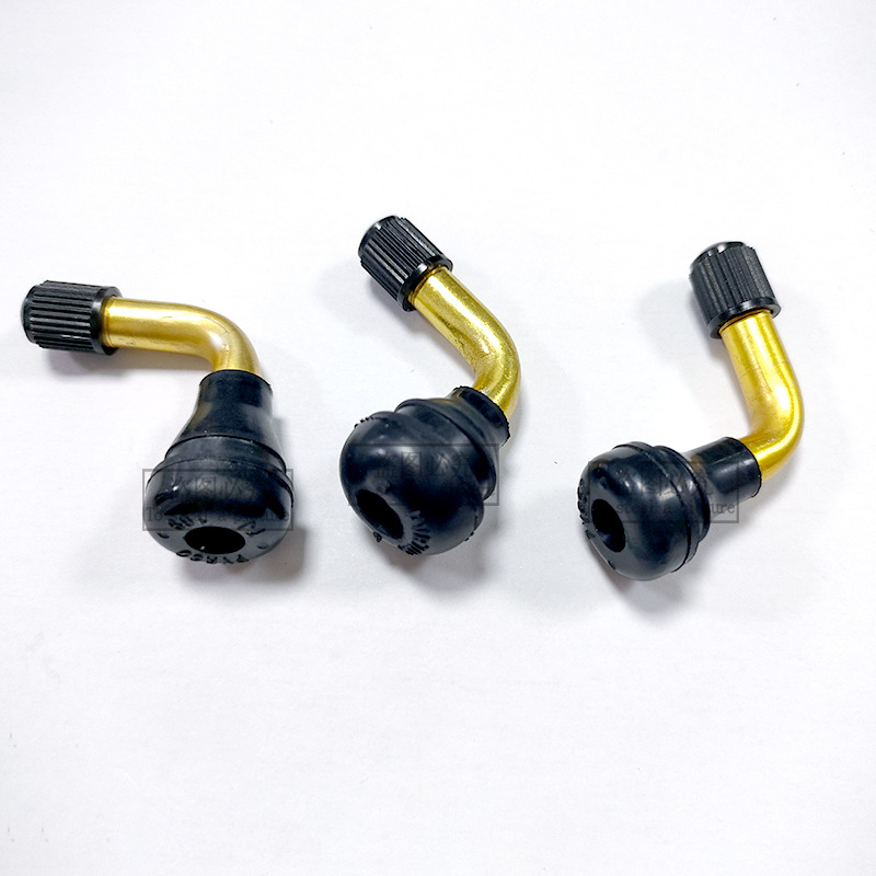 摩托车真空胎气门嘴 电动车轮胎气门弯嘴 防漏气轮胎气嘴