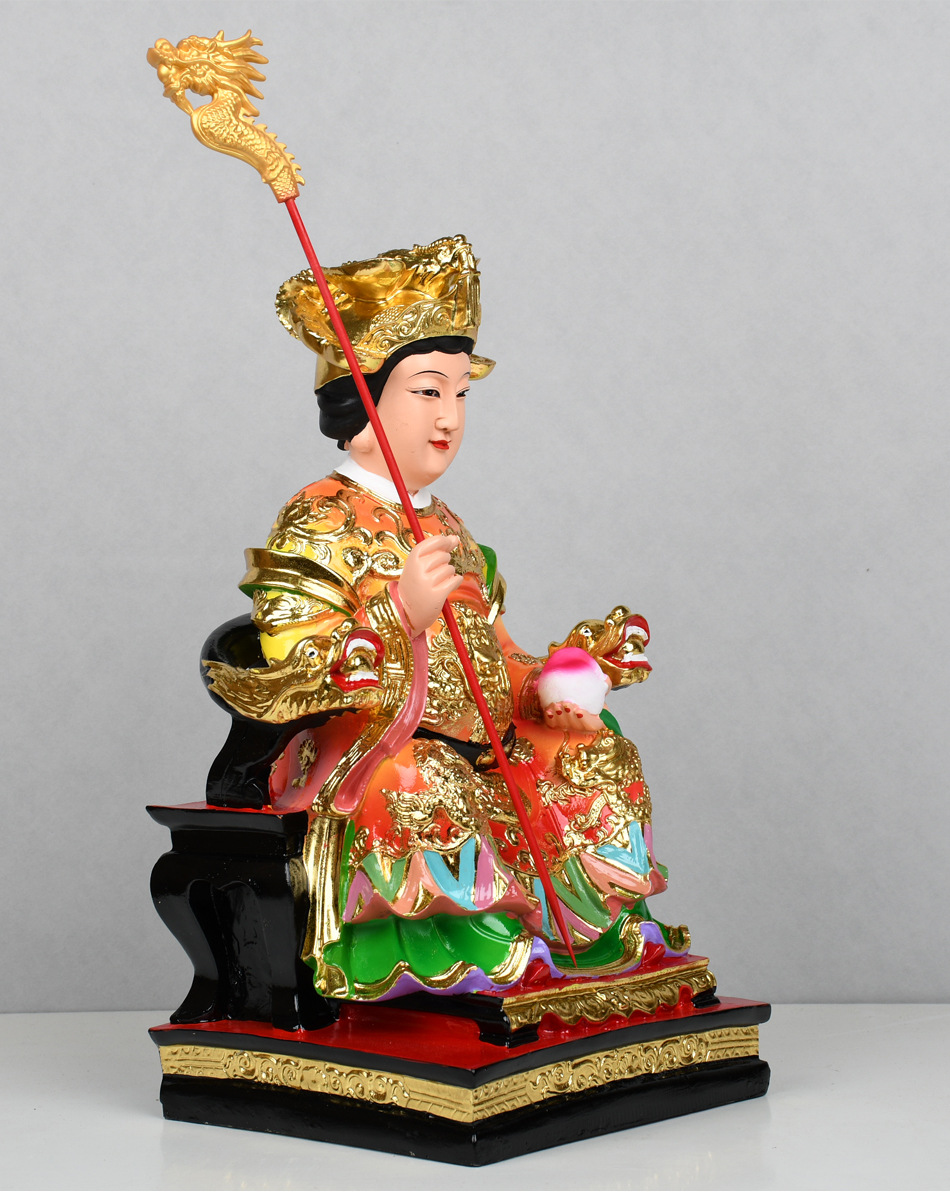 玉帝王母神像家用玉皇大帝王母娘娘瑶池金母树脂佛像摆件道教16寸