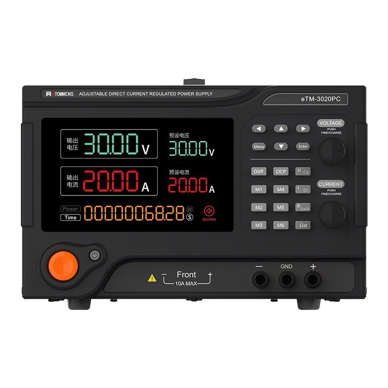 60V10A20A30A50A60A可调程控直流电源同门ETM-6010/6015/6020PC