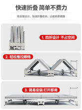 入柜式折叠床小户型家用款可收缩单人床四折隐形床带滑轮五金配件