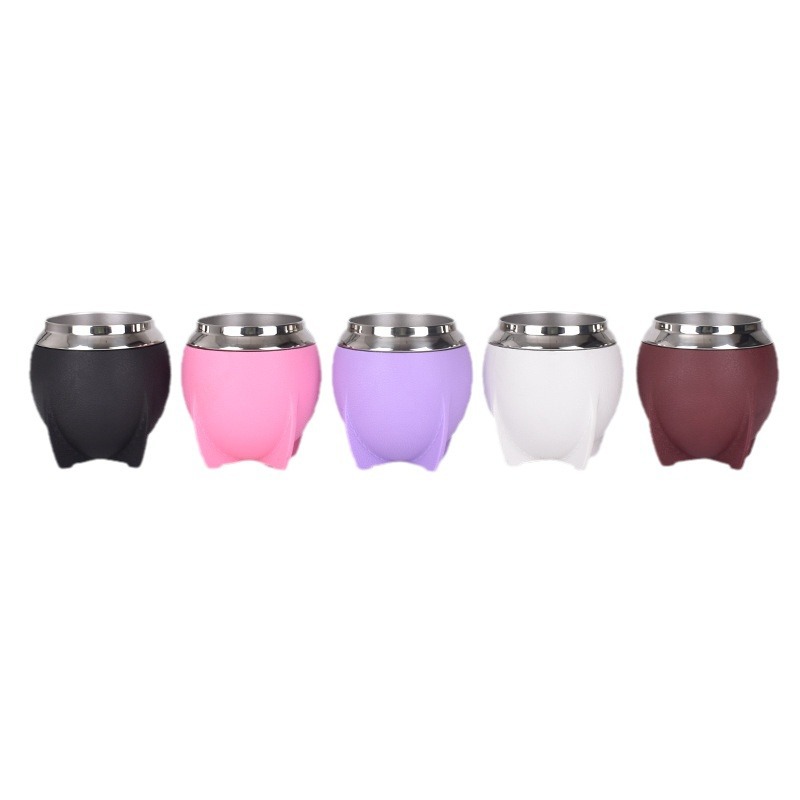 Foreign Trade New Stainless Steel Madai Cup Double-Layer Vacuum Cold Insulation Vacuum Cup Creative U-Shaped Portable Coffee Cup