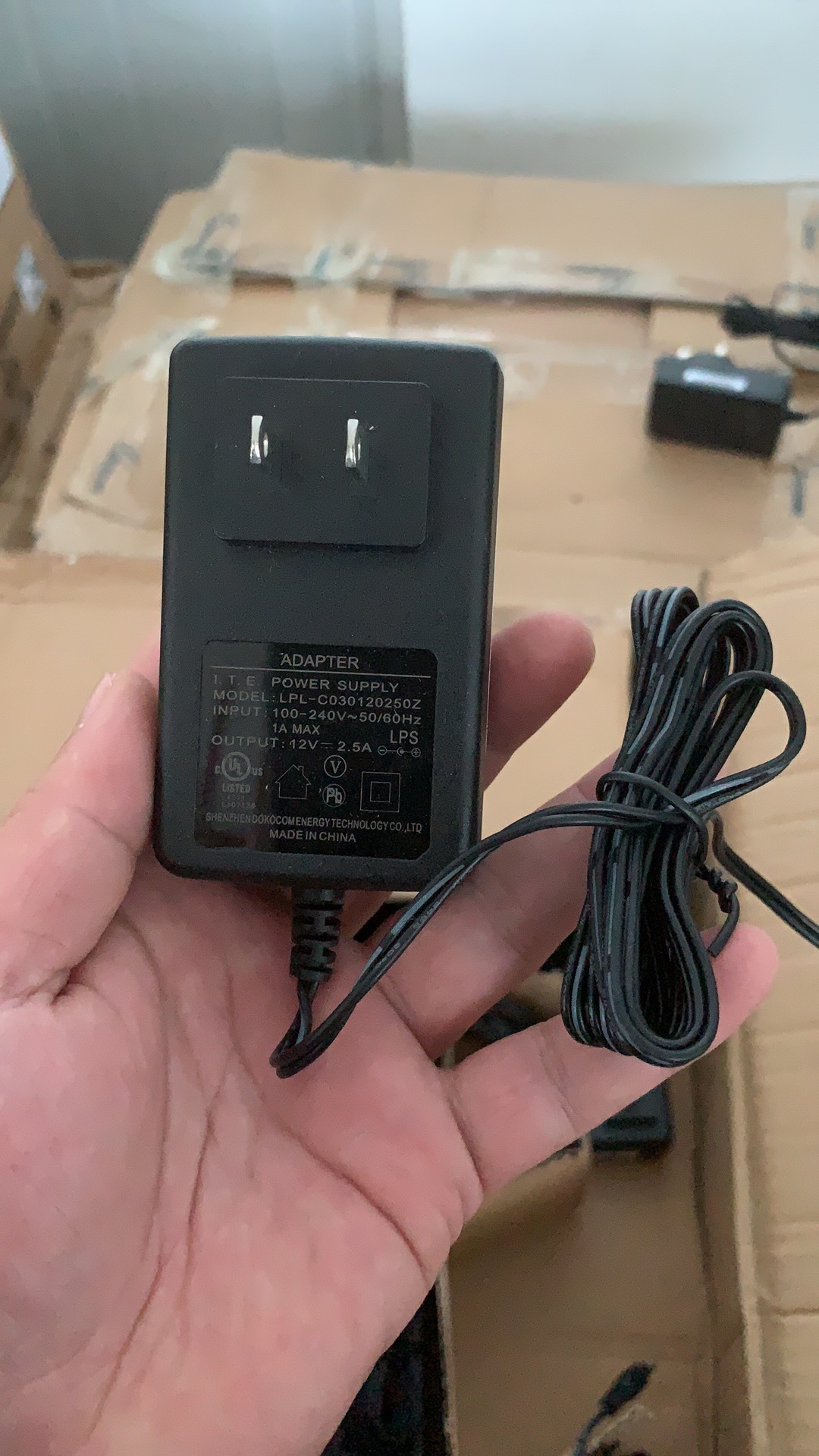 5a灰熊视创3u液晶显示器u2215 h51n01适配器12v2a线