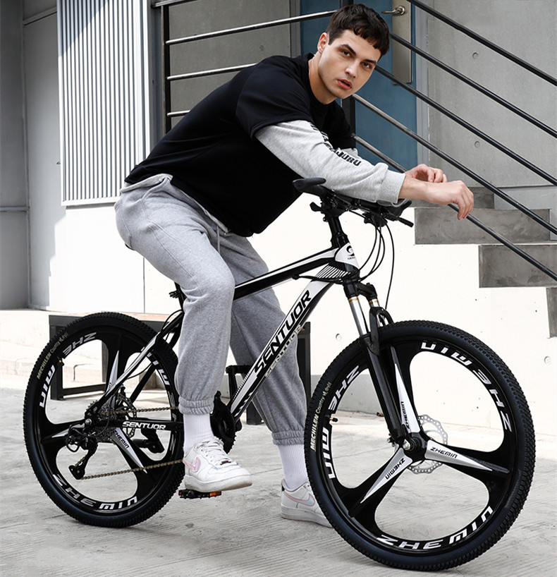 自行车赛车变速男双减震女越野ins骑26超速山地26寸24英寸28速的.