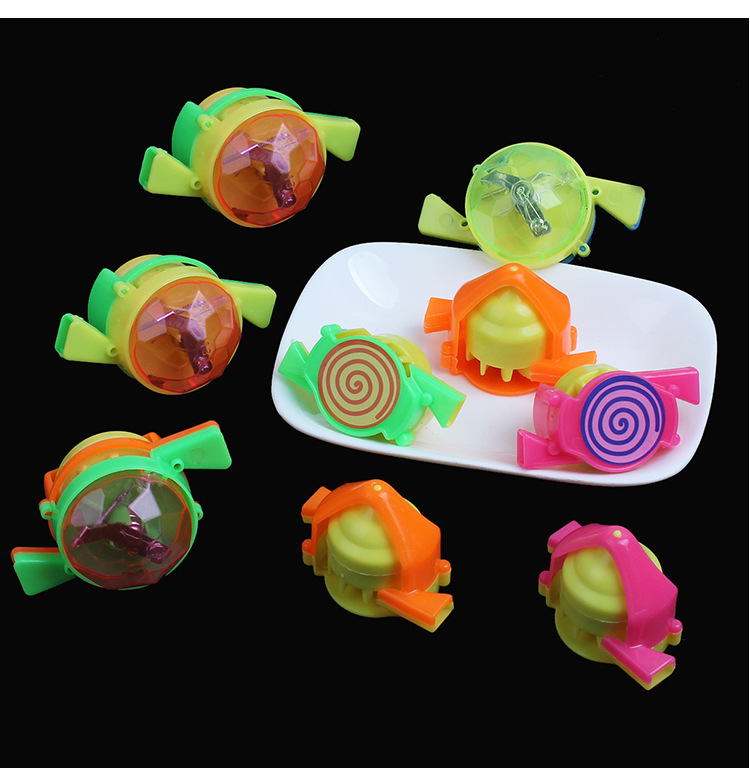 儿童吹气口哨陀螺双口哨小学生减压休闲学校周边玩具地摊礼品