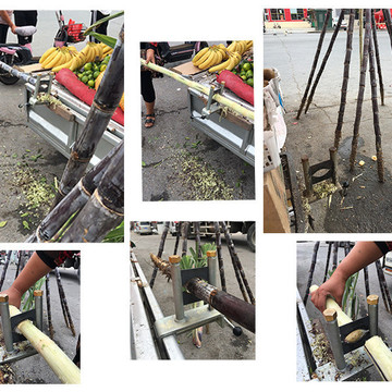 甘蔗削皮机刮皮机加厚削甘蔗神器剥皮机刨皮机刮青机甘蔗削皮机跨