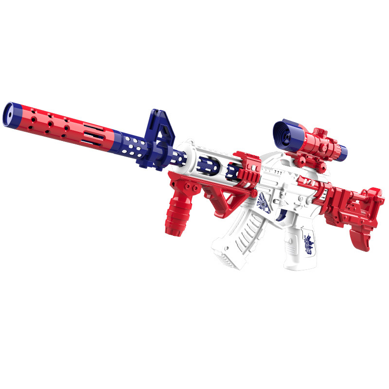 Acousto-Optic Gun Voice Gun Submachine Gun Assault Gun Smoke Grenade Launcher Electric Toy Gun