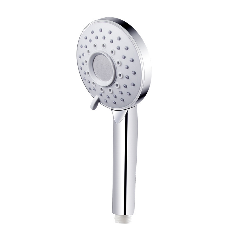 Five-Speed Adjustable Large Water Shower Electroplating Filtering Shower Head Hand Spray Supercharged Shower Nozzle Wine Factory Wholesale