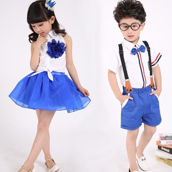 六一儿童演出服合唱服中小学生合唱团朗诵男童女童幼儿园表演服装
