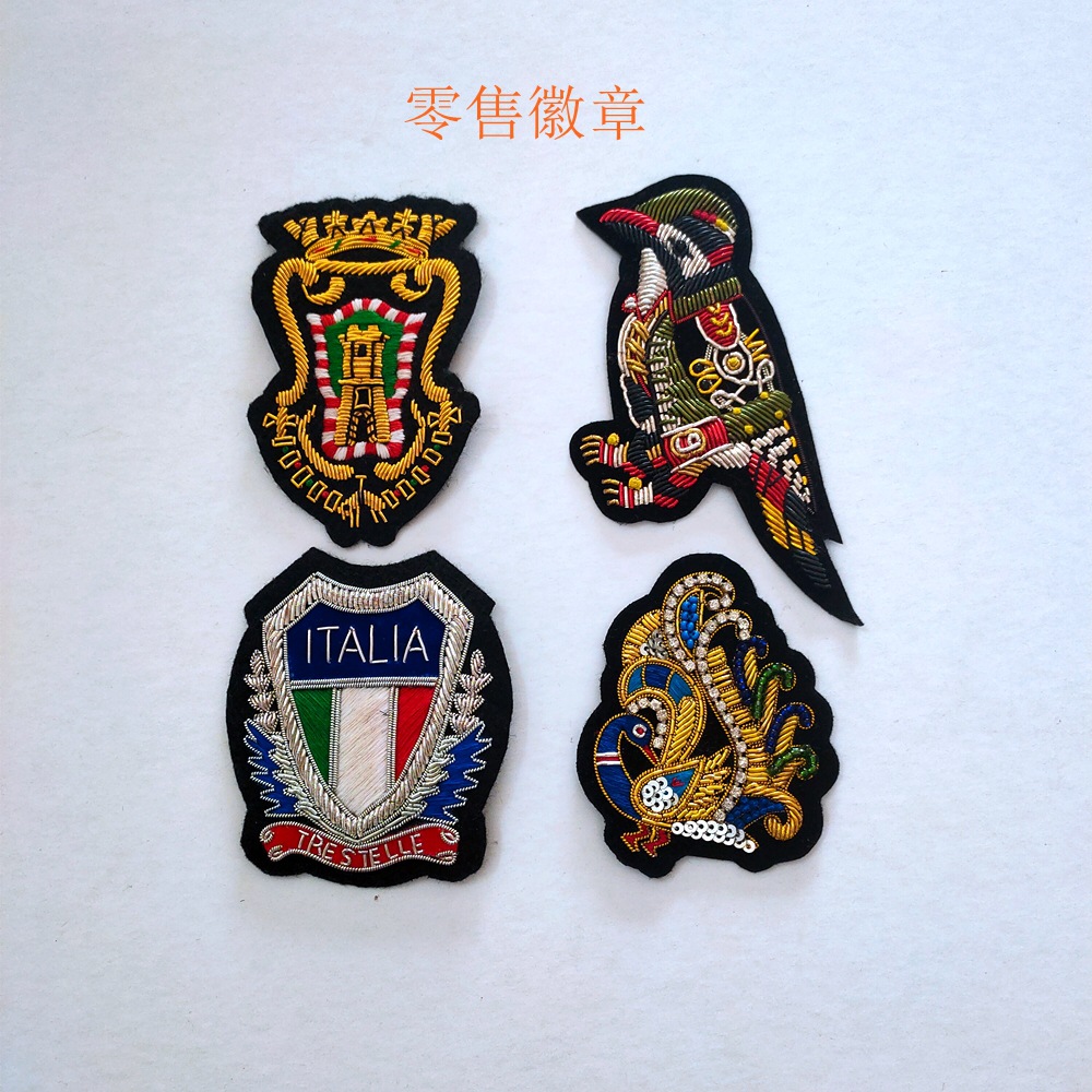 印度丝徽章 印度手工刺绣徽章 印度丝 零售徽章 法式绣徽章-阿里巴巴