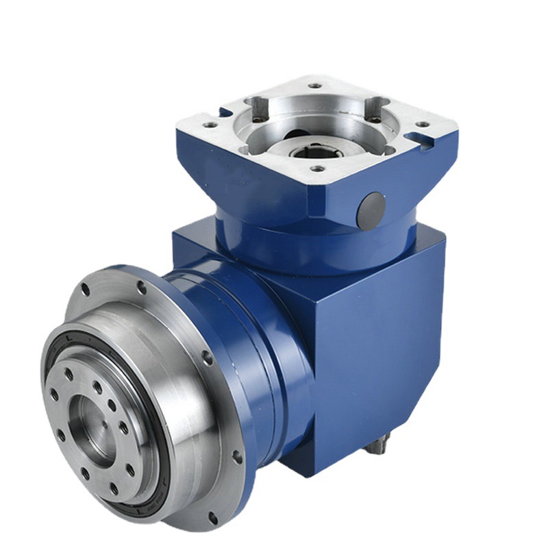 高精密斜齿行星减速机直角90度减速箱750w电机专用减速器