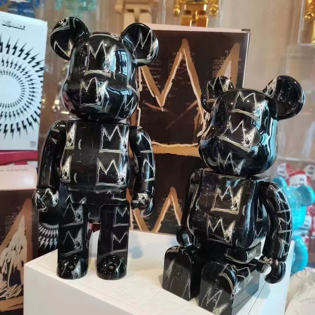 bearbrick b@by400%暴力熊积木熊巴斯奎特8代 权志龙同款手办玩偶