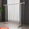 Clothesline Shelf to ground Antirust Steel pipe Clothes hanger Single pole balcony Clothes hanger outdoors combination coat hanger