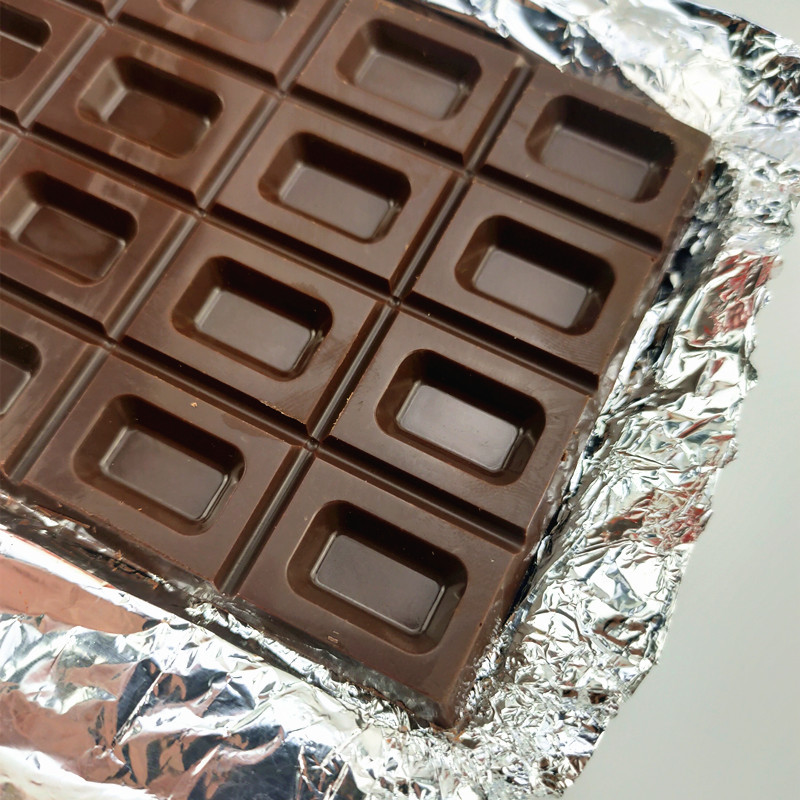 纯巧克力大板巧克力童年怀旧代可可脂黑巧克力单板60克整盒12板
