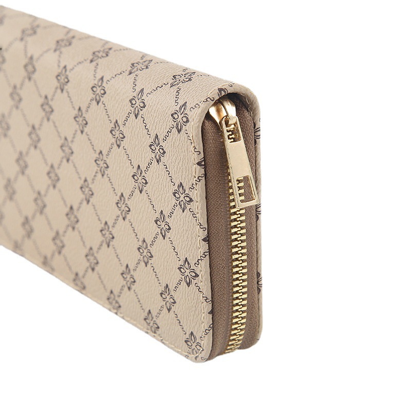 Presbyopic Classic Creative Women's Single-Pull Wallet Long Girls New Fashion Zipper Wallet Women's Wallet