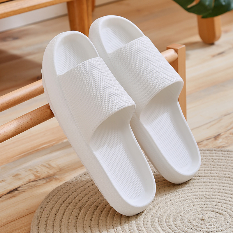 New Hotel Anti-Slip Thick Bottom Household Indoor Bathroom Slippers for Couples Women's Summer Eva Sandals for Men