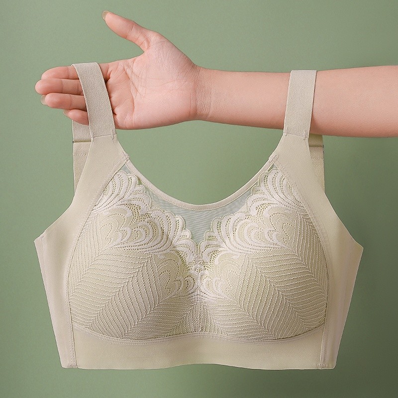 026乳胶无痕一体杯文胸宽肩带无磁内衣品牌尾单手感柔软-阿里巴巴