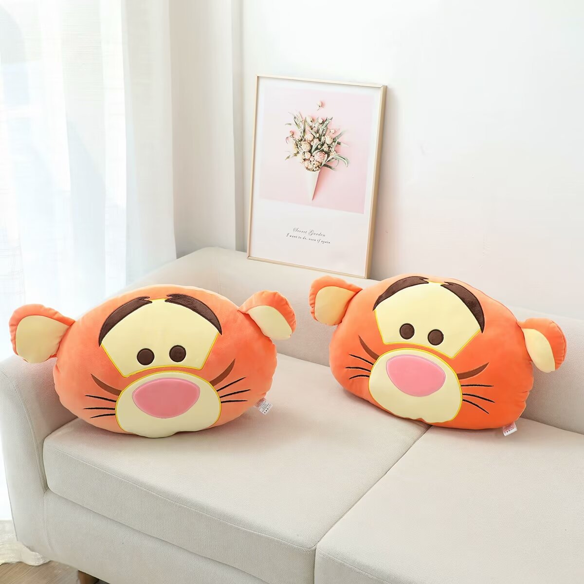 卡通创意沙发抱枕家居靠垫可爱靠枕汽车腰靠办公室午睡枕床头靠背