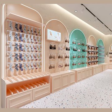 内衣架袜子架商用内衣店柜子货柜内裤货架睡衣展示架家居服货柜子