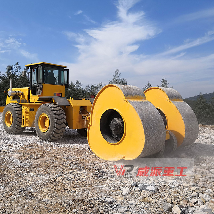 装载机冲击压路机 装载机带的冲击碾压机
