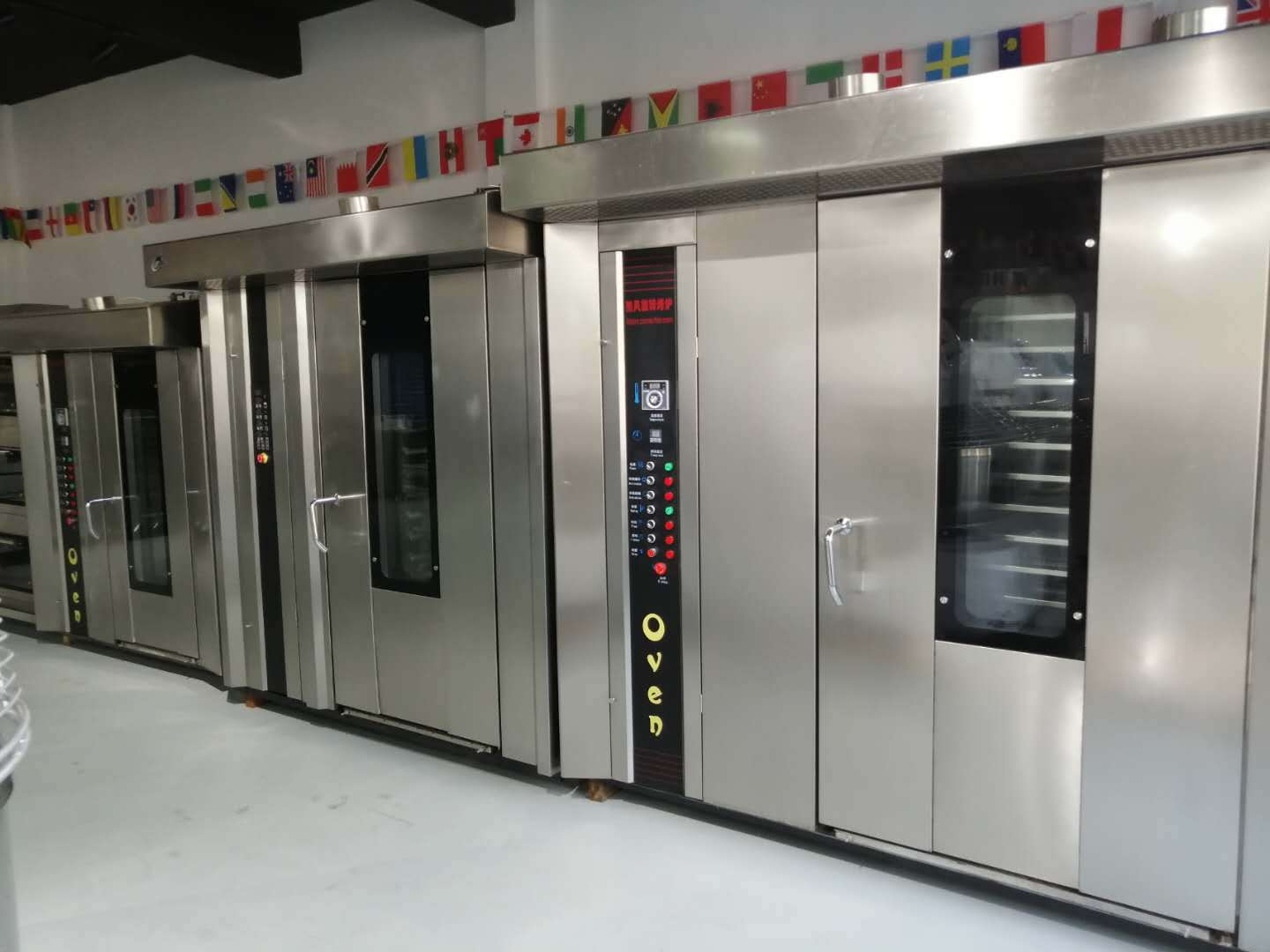 商用大型烤鸭炉 32盘烤玉米坚果牛肉干热风旋转烤炉 旋转大烤箱