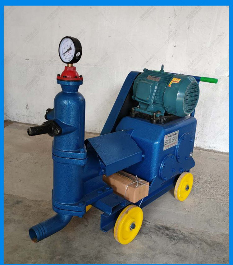 灰浆泵灌浆机水泥注浆机压浆机压浆泵预应力桥梁地面单缸注浆泵