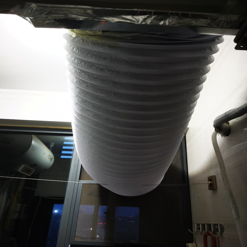 空调外机导流板出风防灰尘遮挡空调散热排热改变排风管耐高温软管