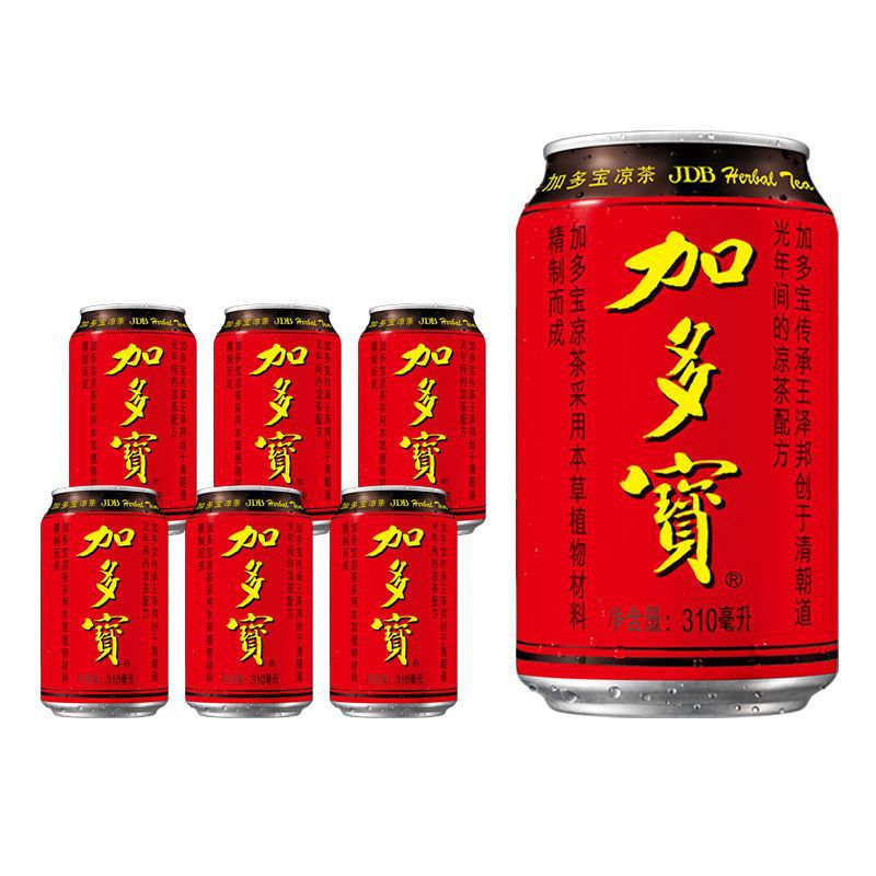 夏季饮品加多宝凉茶饮料310ml罐装怕上火喝加多宝凉茶饮品-阿里巴巴