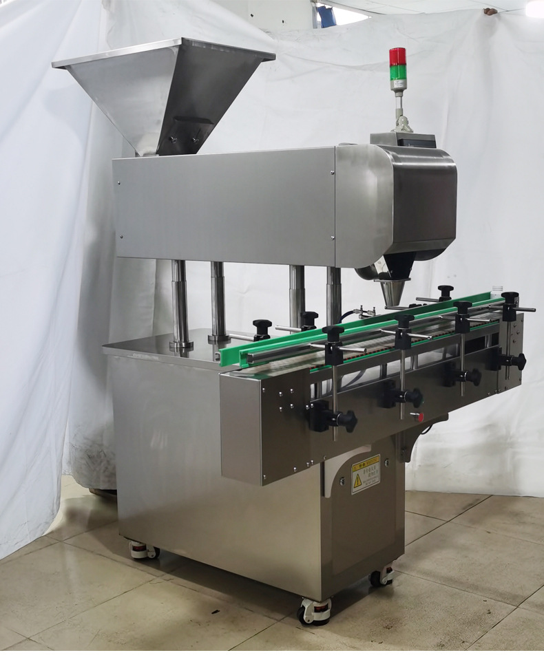 广东药片软胶囊药丸数粒装瓶机不锈钢片剂分装机诚招代理