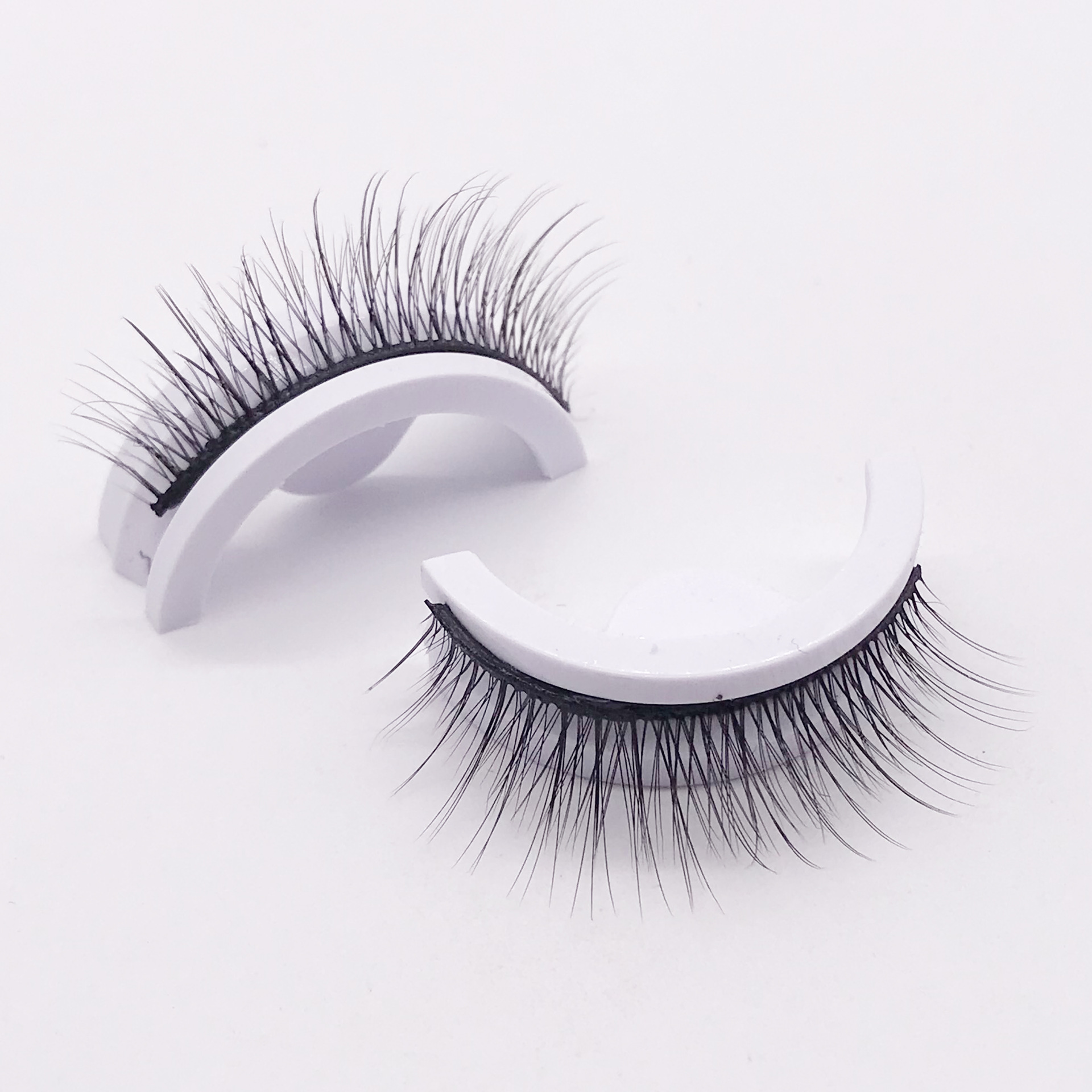 Factory in Stock New Self-Adhesive False Eyelashes One-Pair Package Repeatable Long Eyelash Three-Dimensional Comfortable