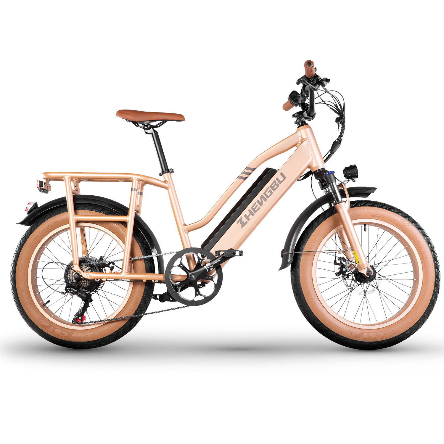 电动助力自行车助力车20寸雪地胖胎电动车铝合金变速自行车出口