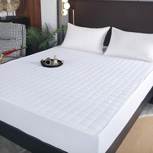 五星级酒店宾馆床护垫纯白夹棉床笠式保护垫床褥垫隔脏垫