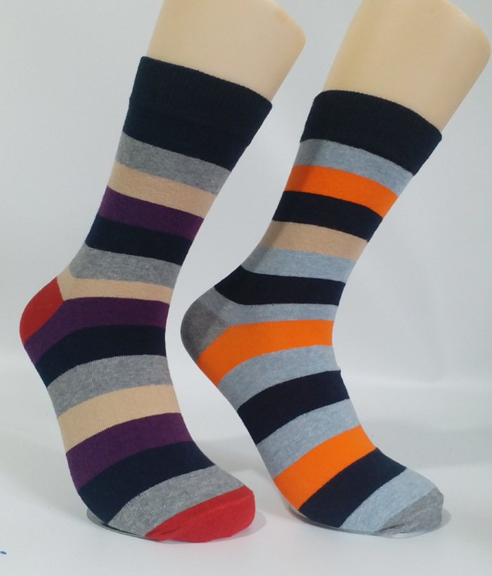 化纤提花男袜 短筒休闲男袜 男士商务袜