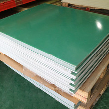 环氧树脂板批发 水绿色FR-4玻纤板耐高温绝缘板阻燃夹具板定 制
