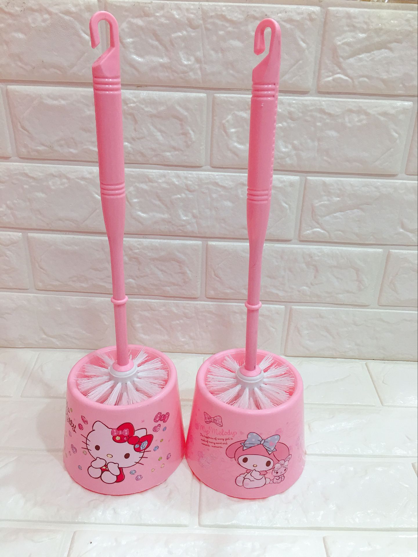 Plastic Tape Base Toilet Brush