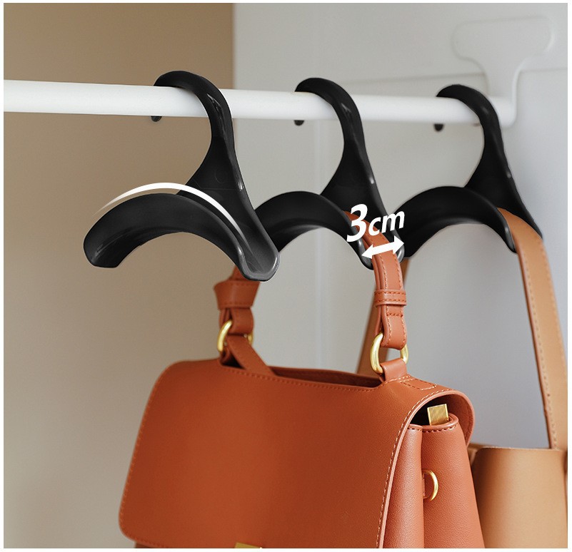 Bag Hook Multi-Functional Shoulder Bag Handbag Storage Rack Wardrobe Hanging Tie Silk Scarf Rack Hanging Hook